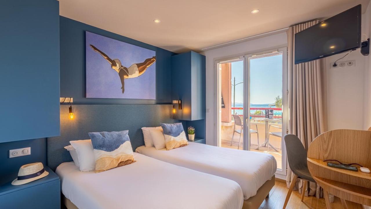 Kaliope Hotel & Residence By Oustal Del Mar Le Lavandou Bagian luar foto