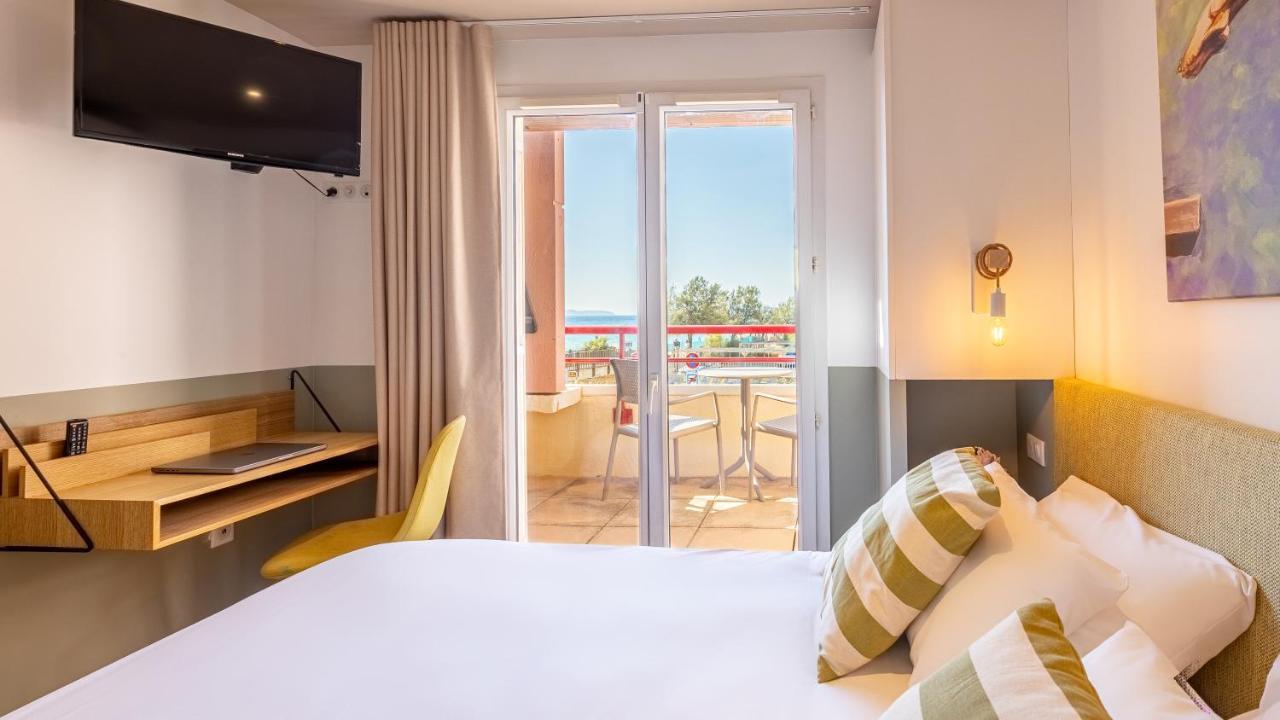 Kaliope Hotel & Residence By Oustal Del Mar Le Lavandou Bagian luar foto