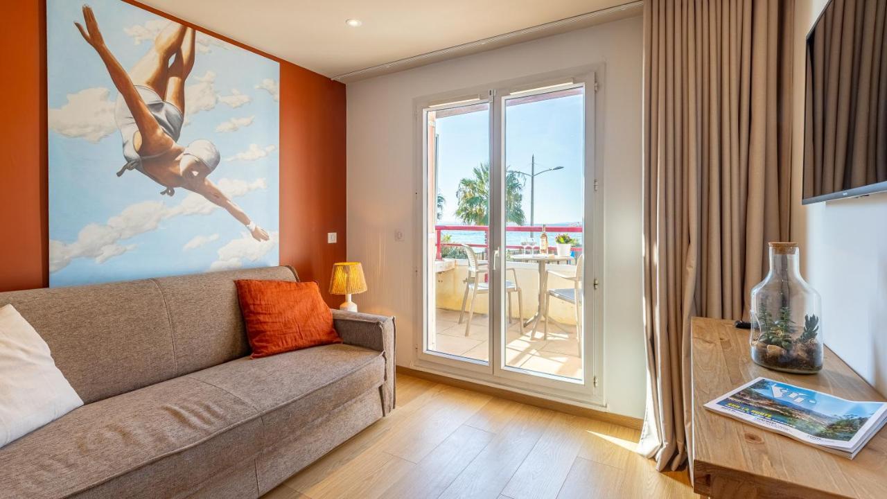 Kaliope Hotel & Residence By Oustal Del Mar Le Lavandou Bagian luar foto